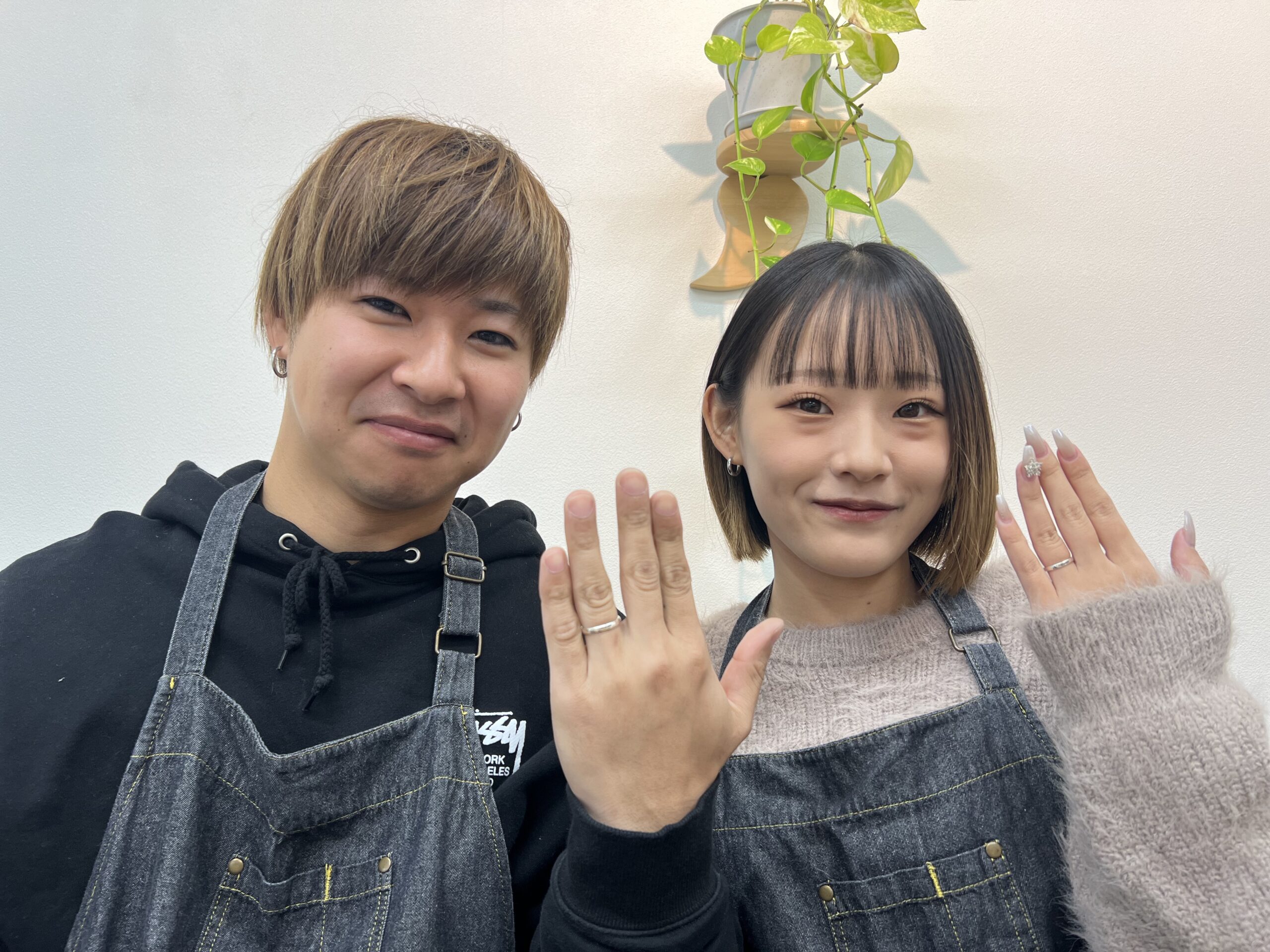 シルバーで結婚指輪を手作り！　和歌山県　20代　男性