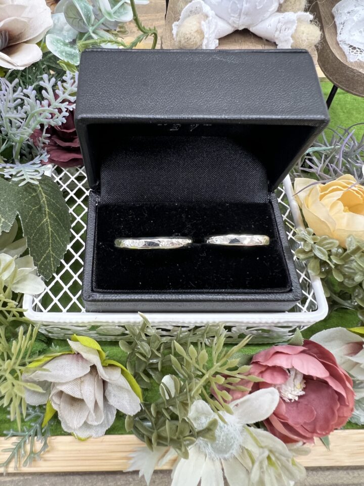 白浜旅行の思い出にペアリング　本格的手づくりリング体験　京都府20代女性の画像