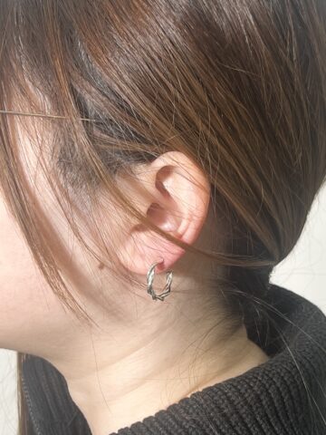 和歌山・みなべ町 Silver Accessories REVE　ピアス