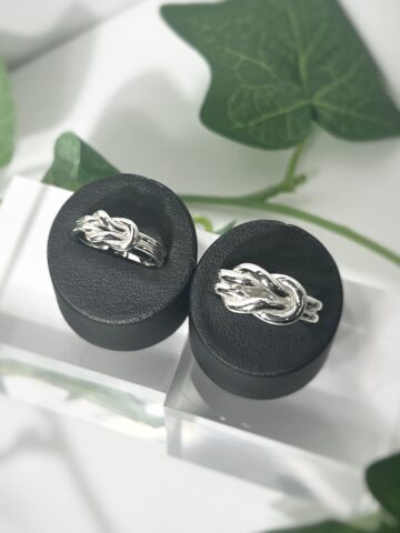 和歌山・みなべ町 Silver Accessories REVE　ノットペアリング