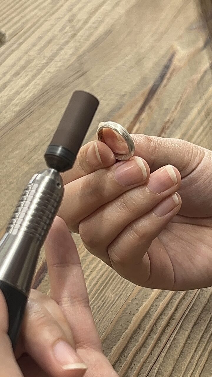 一生モノを育てる！手作り指輪のアフターメンテナンスの画像