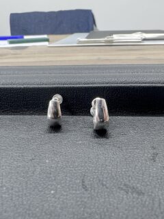 息子からの贈り物を再現、オーダーメイドイヤリング
