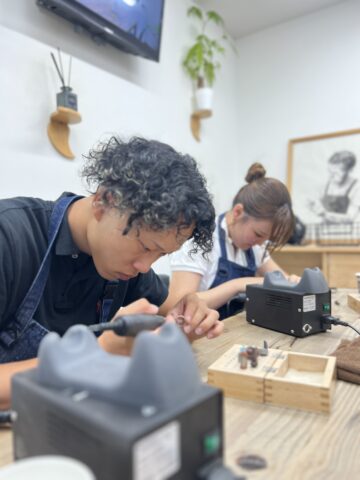 和歌山・みなべ町 Silver Accessories REVE　手作り体験